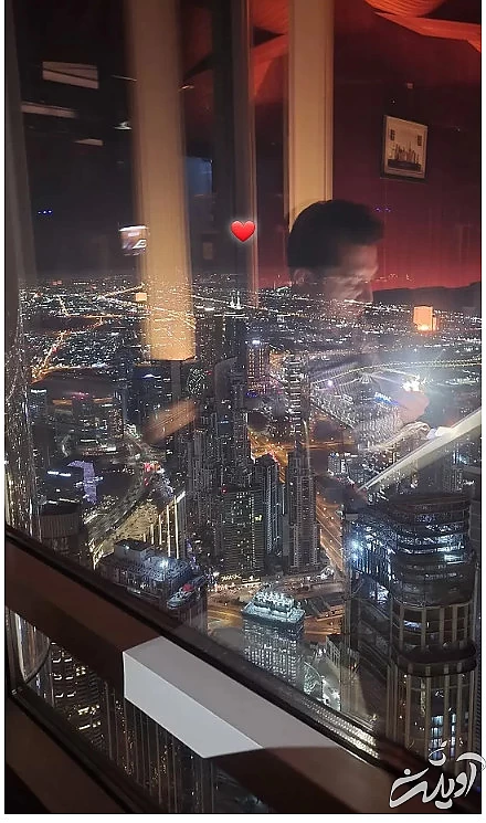 ماه عسل بهرام رادان و همسرش 